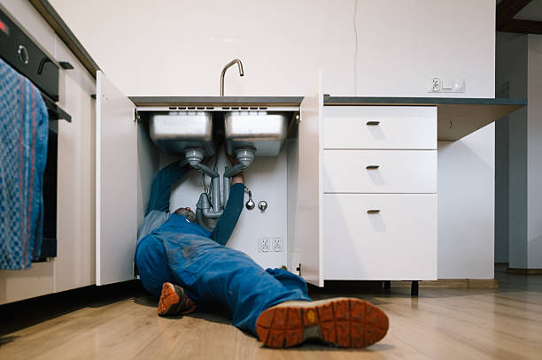 Professional Drain Cleaning technician working in Greenville, OH